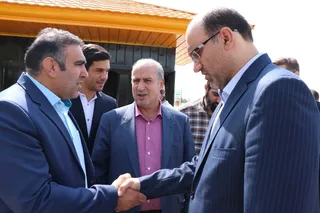 بازدید بازرس کل امور ورزش سازمان بازرسی و رییس فدراسیون فوتبال از مجموعه ورزشی آزادی