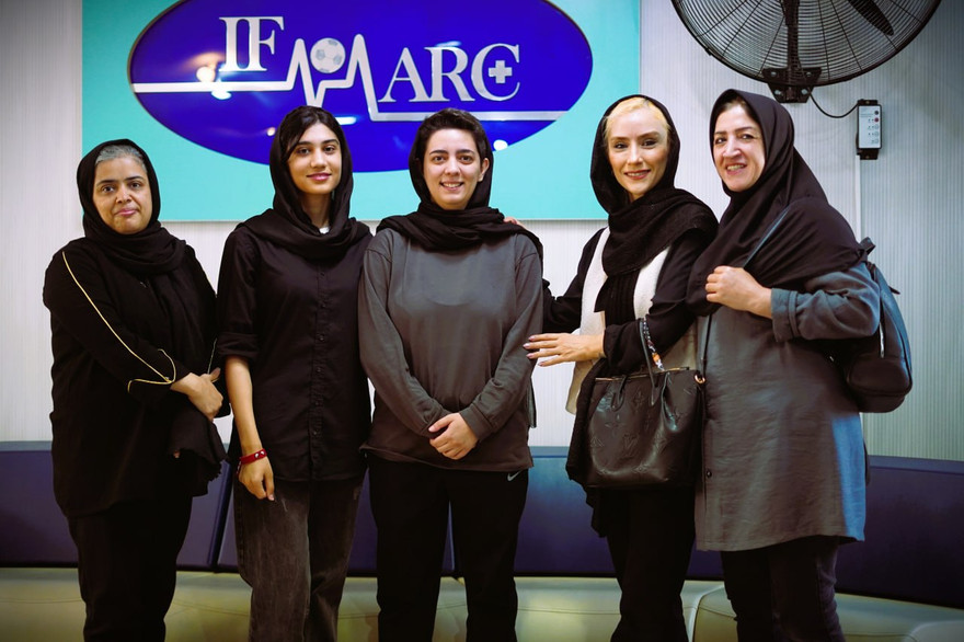 گزارش تصویری/ مرحله دوم تست های پزشکی اصحاب رسانه در ایفمارک