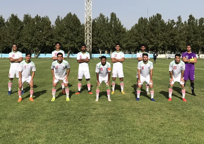 تساوى پرگل تيم ملى جوانان مقابل سپاهان