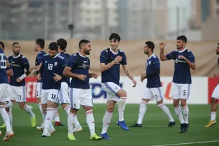 تمرینات تیم ملی فوتبال