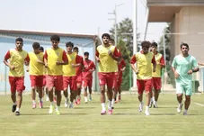 تمرین پرفشار تیم ملی جوانان با چاشنی کری و نظم