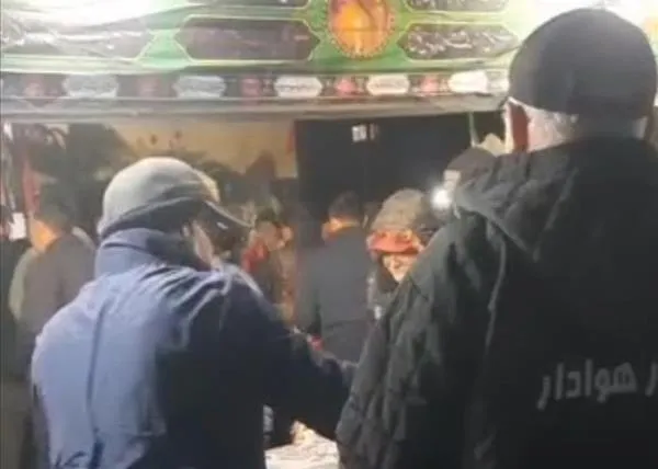 پذیرایی افطار از هموطنان روزه دار در موکب سازمان لیگ