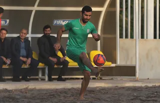 تمرین ساحلی