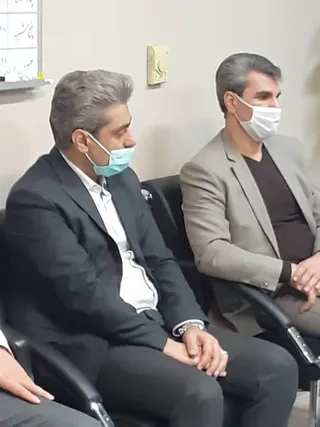 عیادت سراجی از مصدومان نوشهر