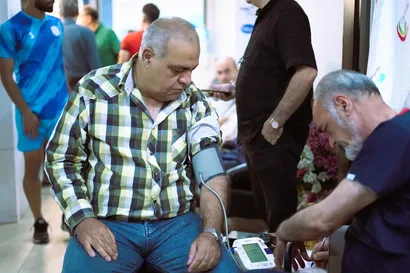 همکاران رسانه ای فوتبالی در تست‌های پزشکی ایفمارک