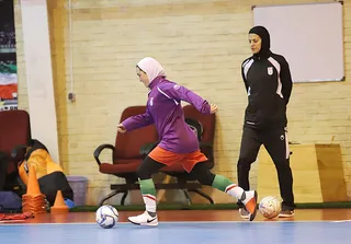 تمرین فوتسال