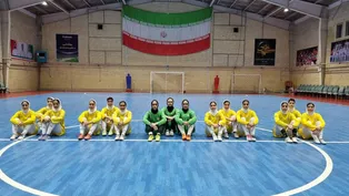 تمرین شاداب جوانان فوتسال با تمرکز بر برنامه‌های تکنیکی و تاکتیکی