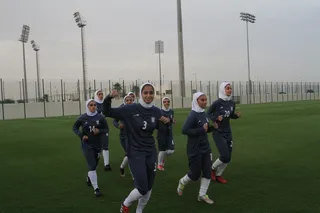 تمرین روز سوم تیم ملی فوتبال بانوان