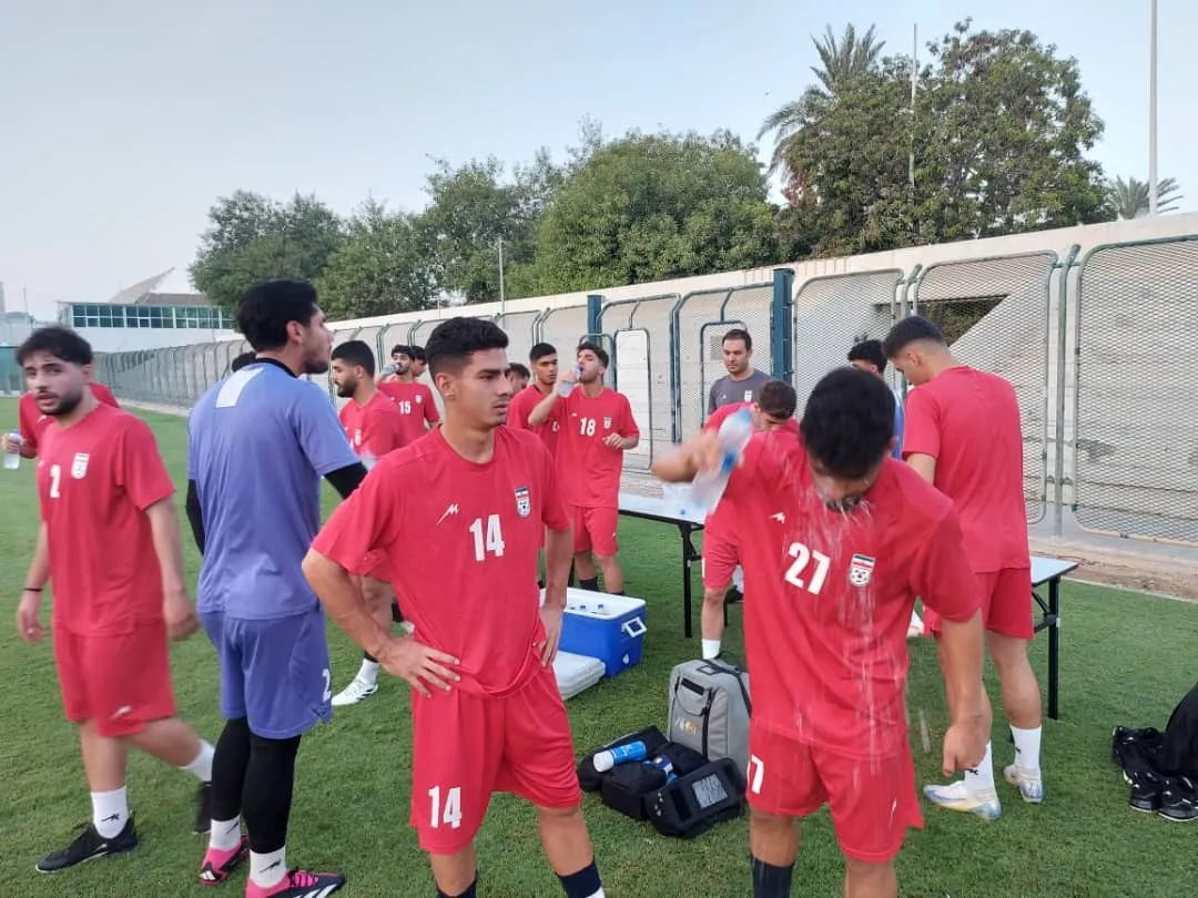تمرین سنگین تاکتیکی تیم ملی جوانان ایران برگزار شد