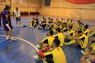 تمرین فوتسال