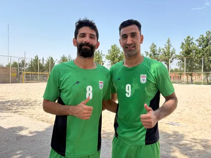 صحبت های بازیکنان تیم ملی ساحلی پس از پایان اردوی پنج روزه در تهران