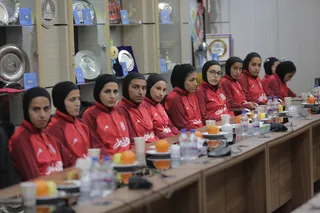 گزارش تصویری از مراسم بدرقه تیم ملی فوتبال بانوان 