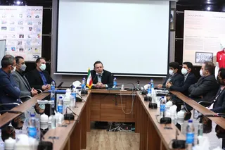 برگزاری مراسم معارفه رئیس مرکز ملی فوتبال