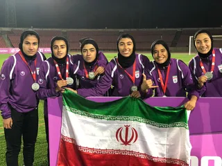 نایب قهرمانی ایران در کافا