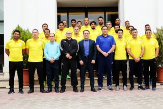 گزارش تصویری از مربیگری فوتبال 