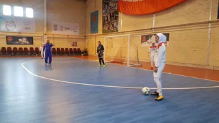 تمرینات تیم ملی فوتسال بانوان