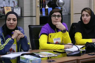 گزارش تصویری مربیگری فوتبال پایه بانوان