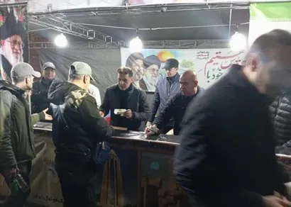 گزارش رسانه ملی از موکب سازمان لیگ فوتبال ایران و باشگاه‌ها