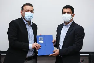 برگزاری مراسم معارفه رئیس مرکز ملی فوتبال