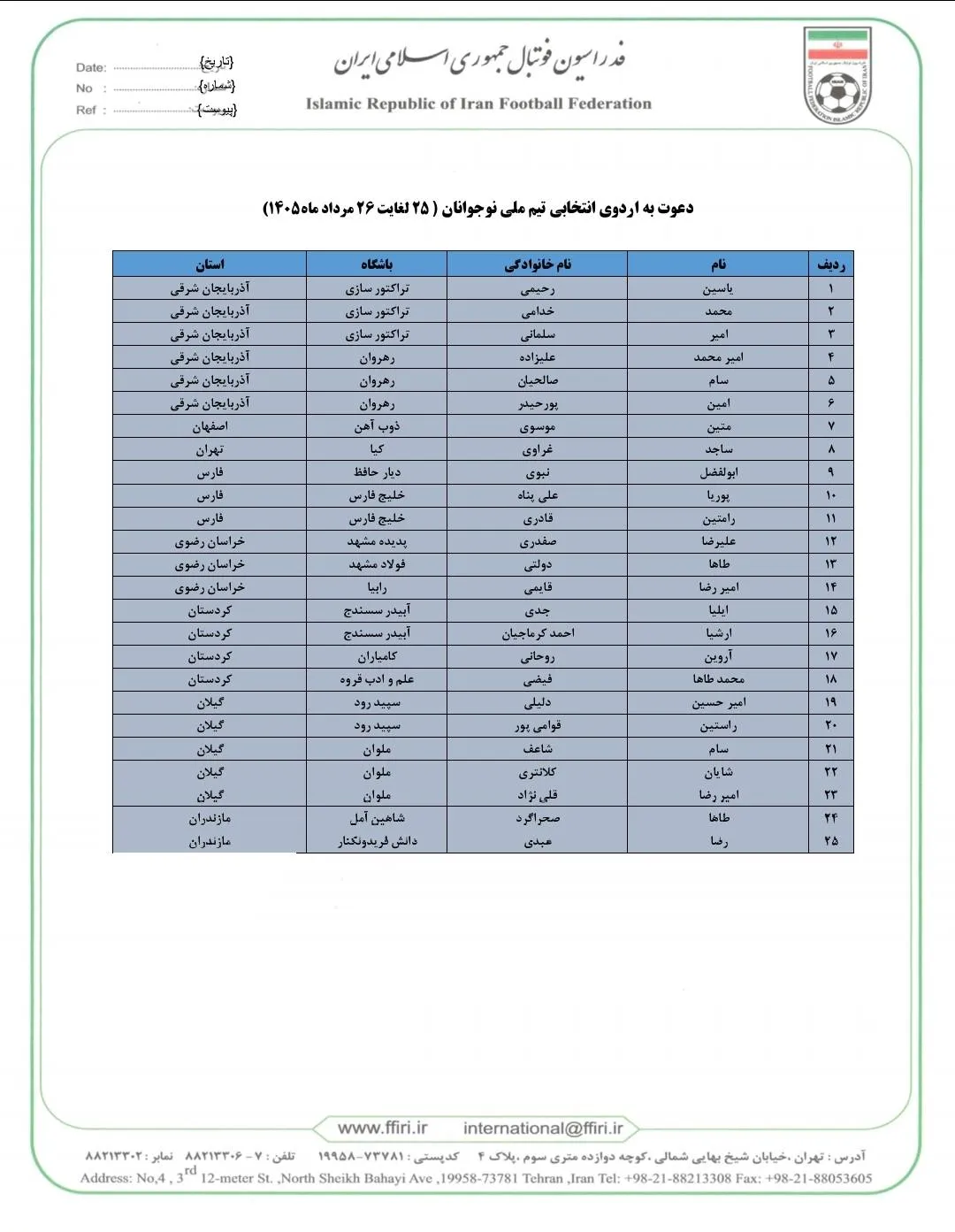 فهرست