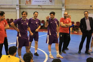 تمرین فوتسال