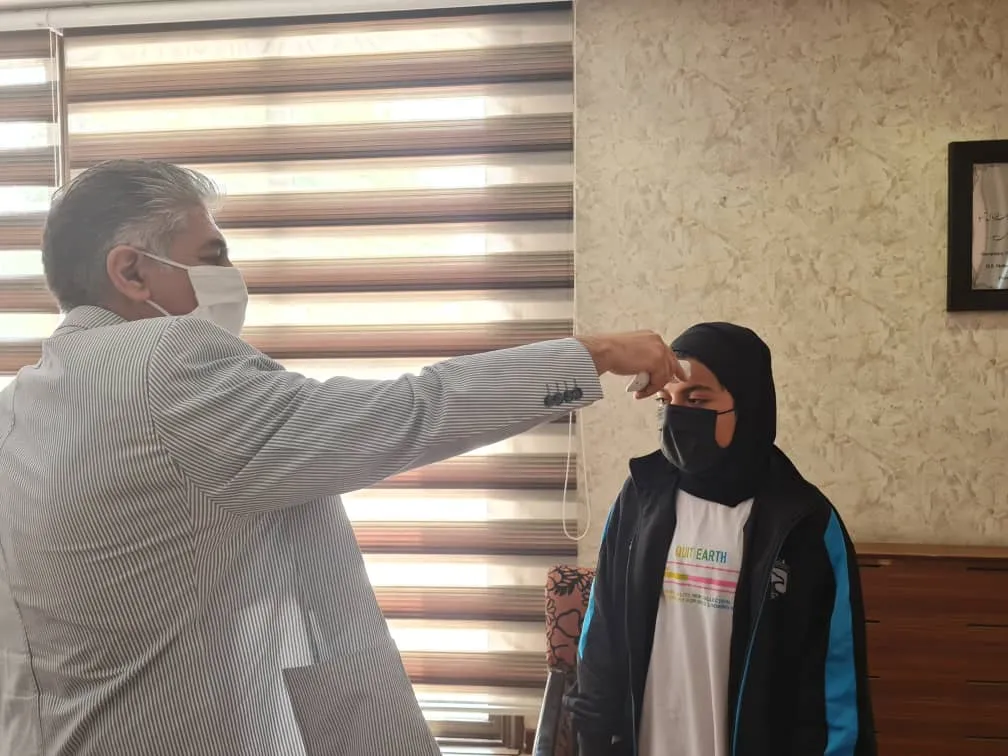 انجام تست کرونا از بازیکنان تیم ملی فوتبال زیر 20 سال بانوان