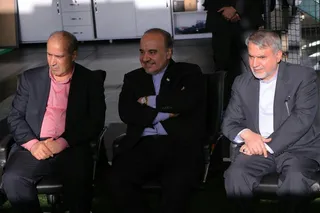 حضور وزیر ورزش و جوانان در مرکز ملی فوتبال