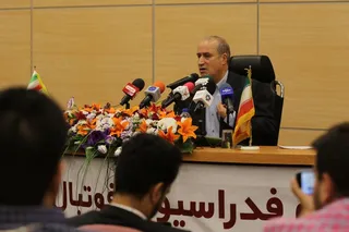 نشست مطبوعاتی رییس فدراسیون فوتبال