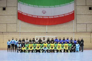 گزارش تصویری/ دیدار تیم‌های ملی فوتسال بانوان بزرگسالان و جوانان