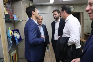 گزارش تصویری گزارش تصویری از بازدید مارک ویلموتس امروز از امکانات مرکز ملی فوتبال 