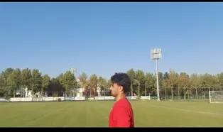 زنده از تمرین تیم ملی امید