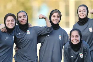 پیروزی تیم ملی فوتبال دختران نوجوان مقابل توکان مهام آیریا