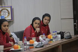 گزارش تصویری از مراسم بدرقه تیم ملی فوتبال بانوان 