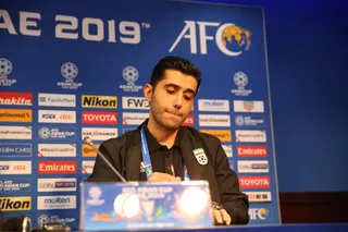 کنفرانس مطبوعاتی تیم ملی پیش از دیدار عراق