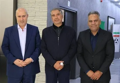 دیدار نماینده مجلس با رئیس فدراسیون فوتبال
