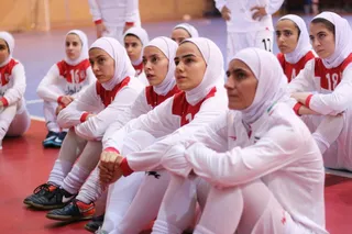 تمرین روز دوم فوتسال بانوان