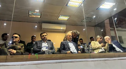 رئیس فدراسیون مهمان مسابقات جام رمضان ارتش