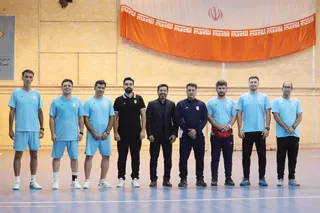 تمرینات تیم ملی فوتسال جوانان ایران