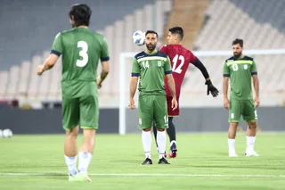 تمرین فوتبال