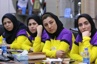 گزارش تصویری مربیگری فوتبال پایه بانوان