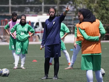 U20 Women Football National Team Training