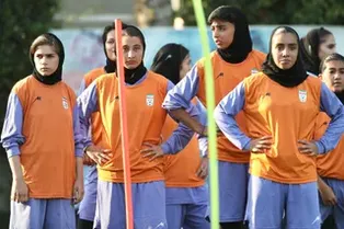 برگزاری تمرین تیم ملی فوتبال دختران نوجوان