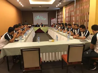 برگزاری مراسم افتتاحیه کلاس مربیگری درجه A + عکس