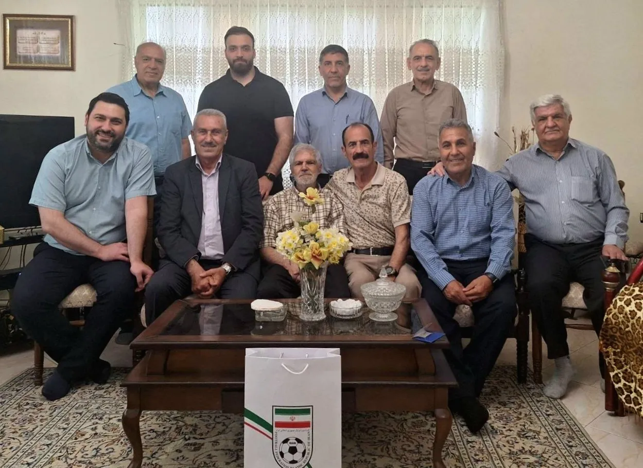 دیدار مسئولان سازمان لیگ فوتسال با پیشکسوت داوری فوتسال