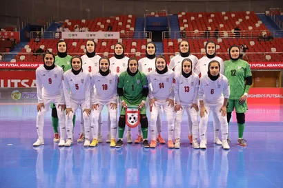 برتری تیم ملی فوتسال بانوان ایران مقابل هنگ کنگ