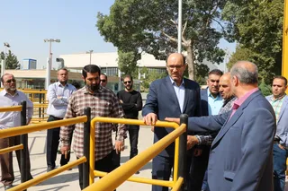 بازدید بازرس کل امور ورزش سازمان بازرسی و رییس فدراسیون فوتبال از مجموعه ورزشی آزادی