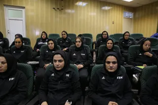 کلاس داوری فوتسال بانوان