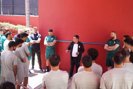 تمرین سبک ملی‌پوشان در بدو ورود به مکزیک