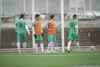 تمرین تیم ملی فوتبال جوانان در مرکز ملی فوتبال