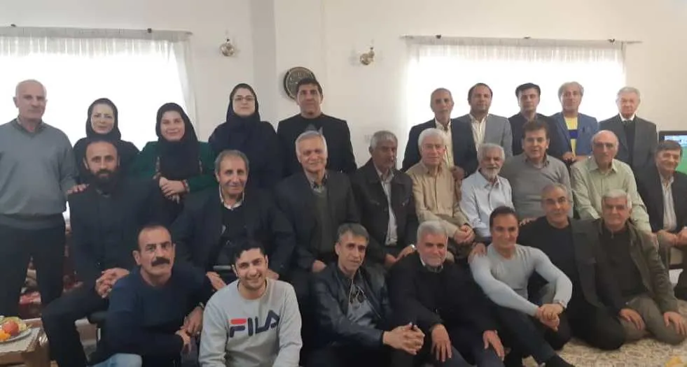 عیادت جمعی پیشکسوتان داوری از درودیان